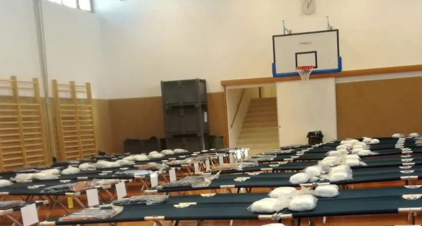Allestito un Centro di accoglienza a San Valentino