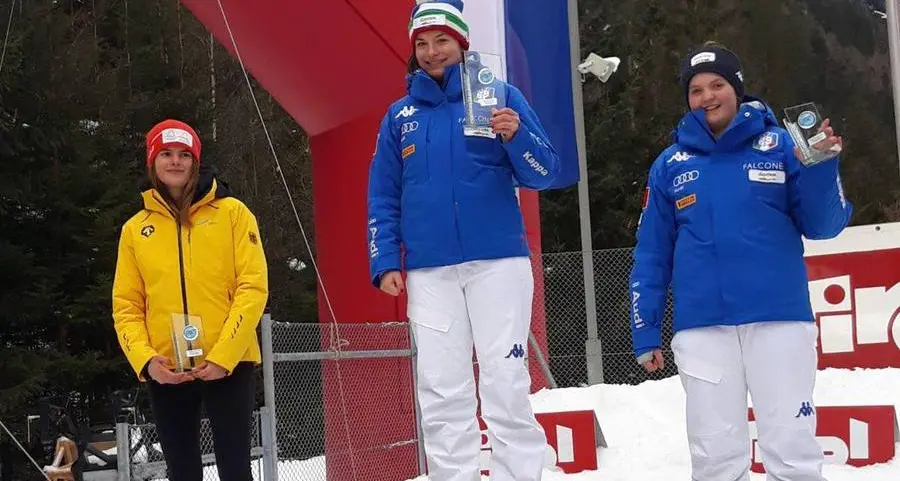 Festa a Nova Ponente Cinque i podi azzurri: il dominio è assoluto