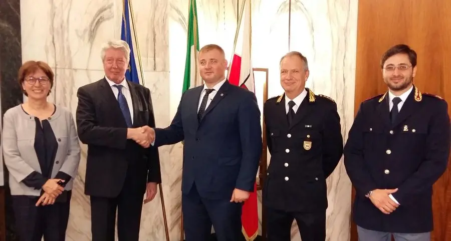 Dalla Moldavia a Bolzano per \"studiare\" i nonni vigili