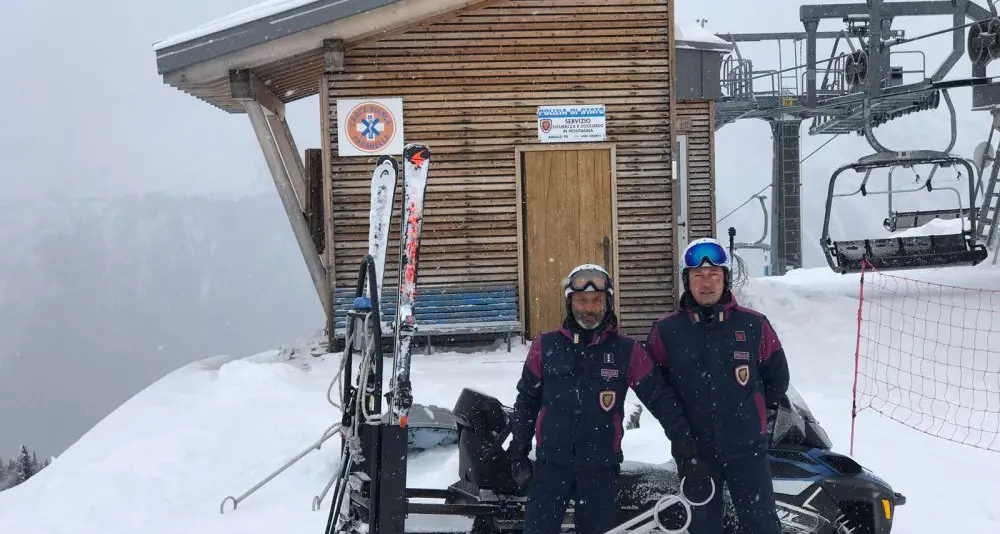 Fuori pista sulla Paganella, la polizia salva due bambini