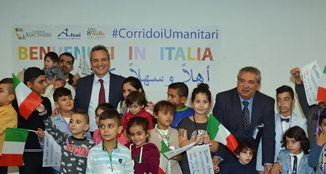 Corridoi umanitari, accolte 150 persone