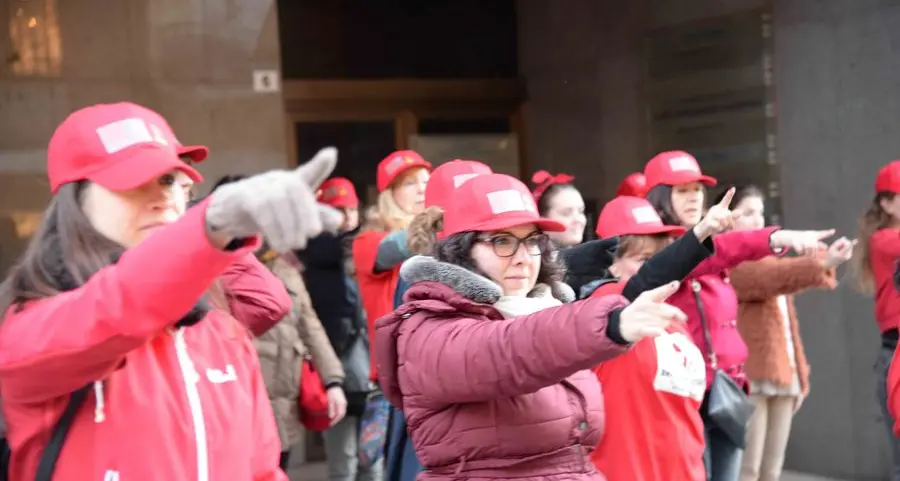 «No alla violenza» con un ballo
