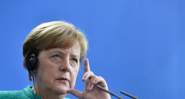 Merkel, felice liberazione reporter Welt