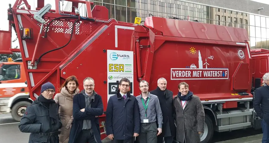 Smaltimento rifiuti, idrogeno al posto del diesel