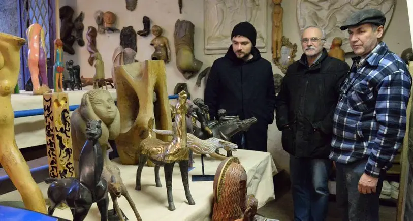 L’attività artistica del professor Volante in una mostra
