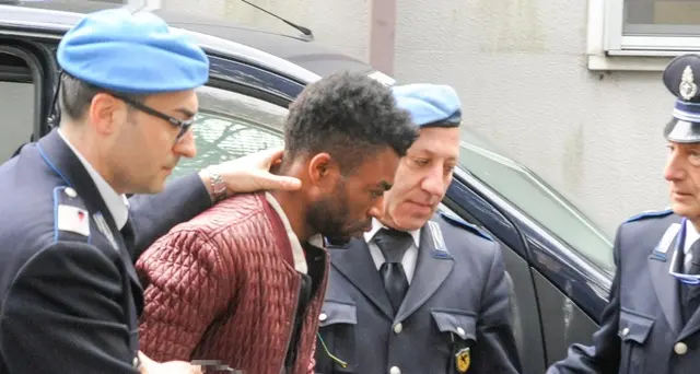 Oseghale trasferito in carcere Ascoli