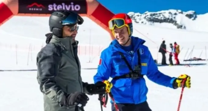 Masterchef sbarca a Passo Stelvio E Thöni dà lezioni a Cannavacciuolo