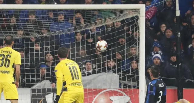 Europa League: Atalanta-B. Dortmund 1-1