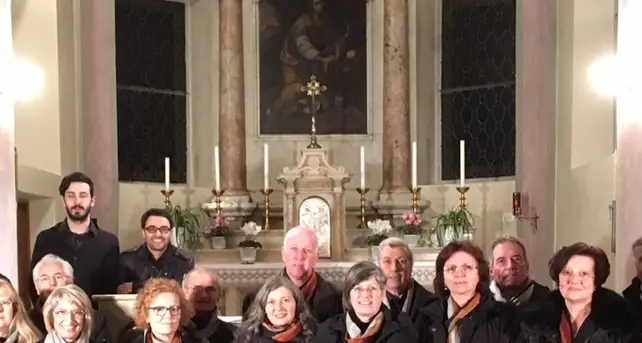 La Corale di Vadena per la Messa cantata
