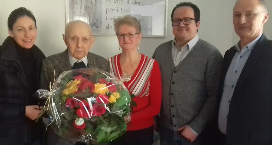 I primi 105 anni di Carlotto: «La Schiava è il mio elisir»