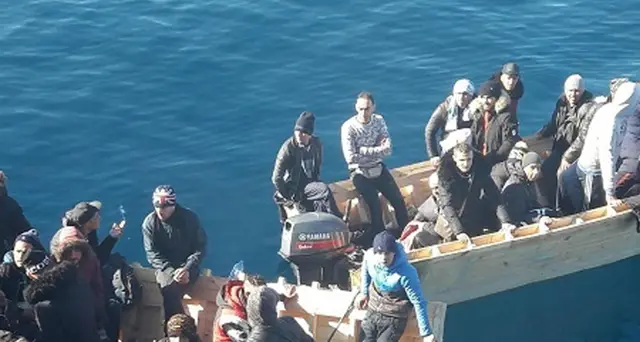 Migranti, crolla il numero degli sbarchi