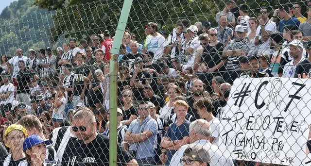 CR7, che emozione Villar Perosa