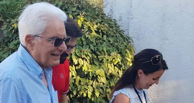 Mattarella tra museo Garibaldi e messa