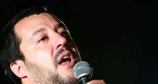 Salvini, \"'ndrangheta é una schifezza\"