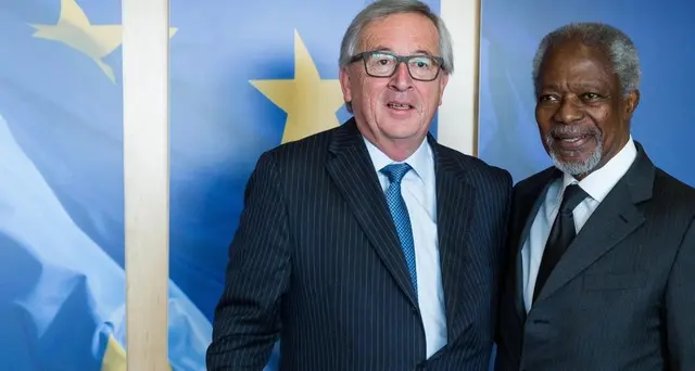 Annan: Juncker, è stato un grande leader