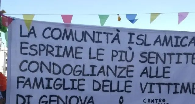 Islam Genova ricorda morti crollo ponte