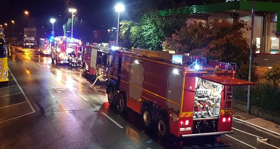Perdita di ammoniaca, allarme in zona industriale