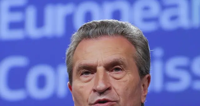 Otettinger, sanzioni se Italia non paga