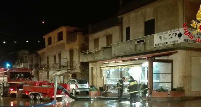 Allagamenti e disagi nel vibonese