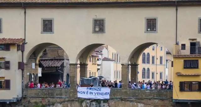 Firenze non si vende, protesta in centro