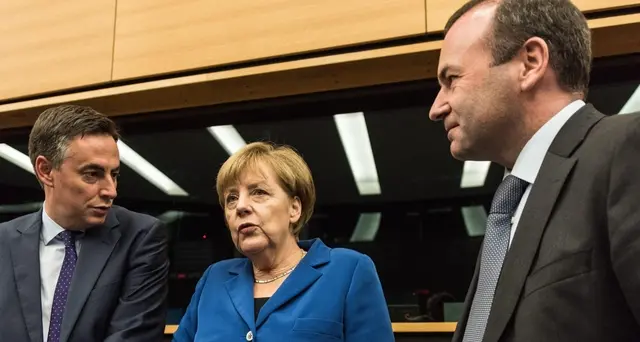 Merkel, sostengo Weber a Commissione Ue