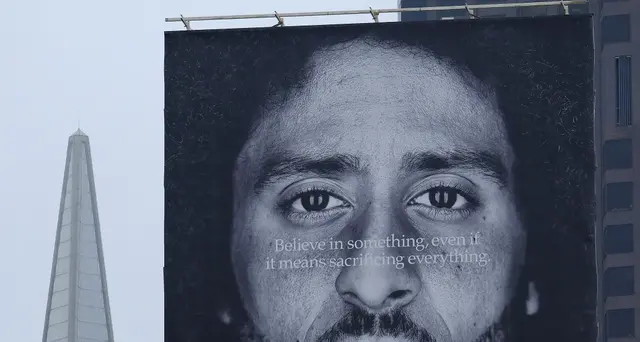 Trump critica Nike per scelta Kaepernick