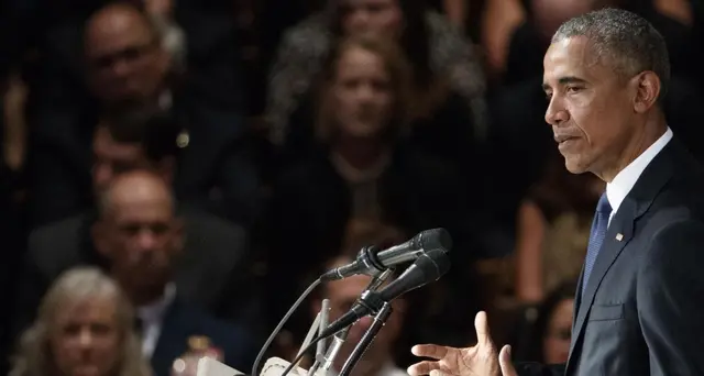 Trump, durante discorso Obama ho dormito