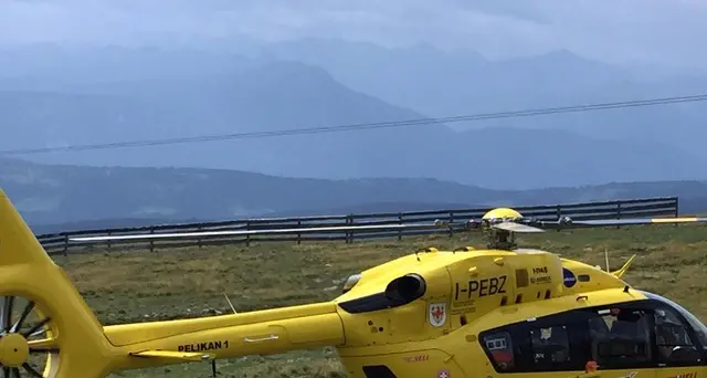 Elicottero precipita, due feriti lievi