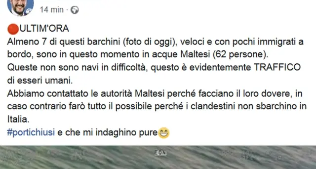Malta, Italia aggira sue responsabilità