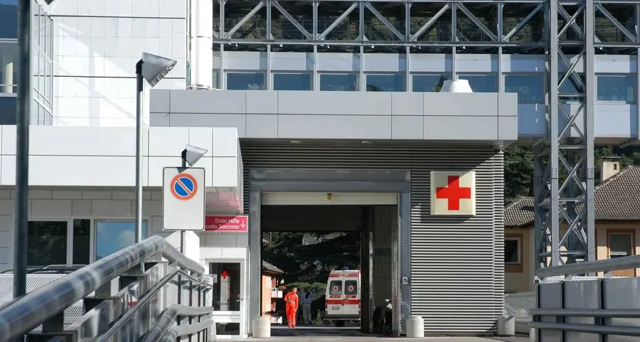 Una donna colpita dalla legionella