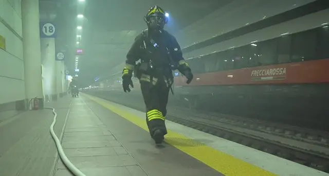Esplosione in stazione Belluno, 3 feriti