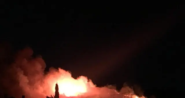 Nel pisano, fiamme solo su crinale monte