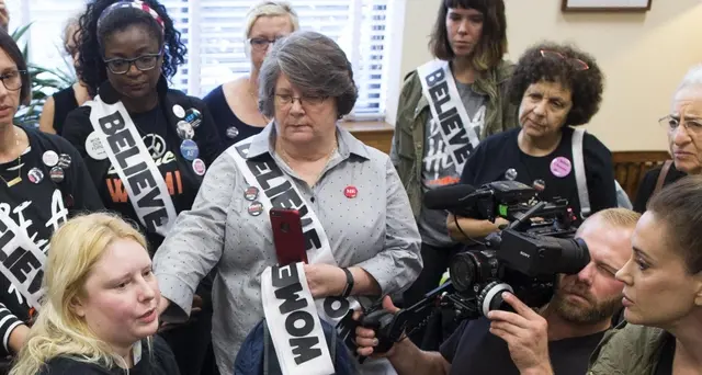 Kavanaugh: attiviste #Metoo al Senato