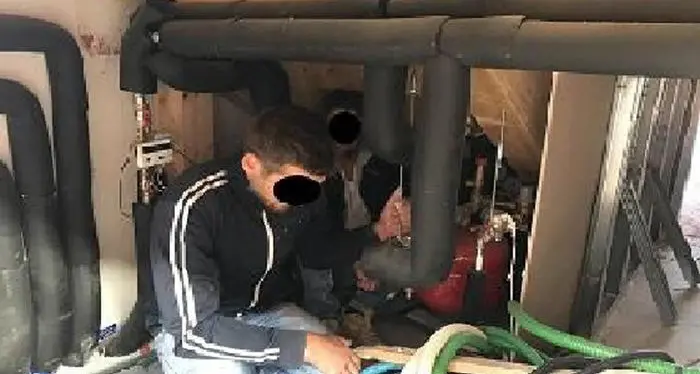Cinque lavoratori in nero nel cantiere del Campus donato a Trento e Bolzano