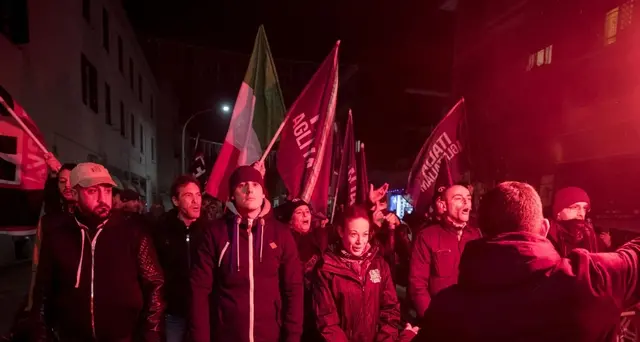 Rissa tra centri sociali e Forza Nuova
