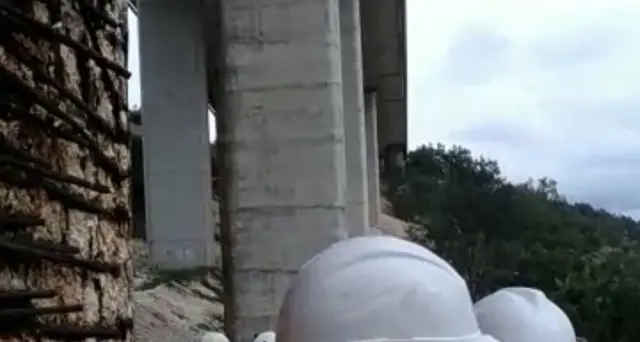 Blitz Toninelli sotto viadotti A25