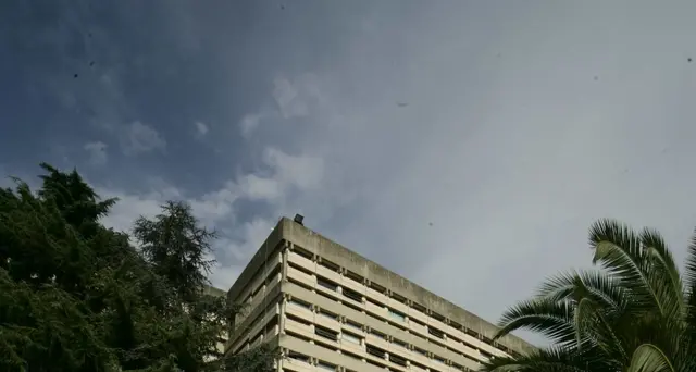Fiamme al Nuovo Policlinico di Napoli