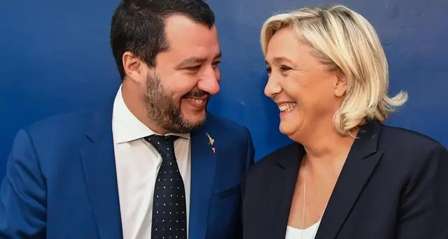 Salvini-Le Pen, candidati comuni nell'Ue