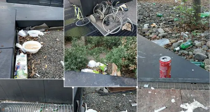 Piazza Verdi, un degrado senza fine