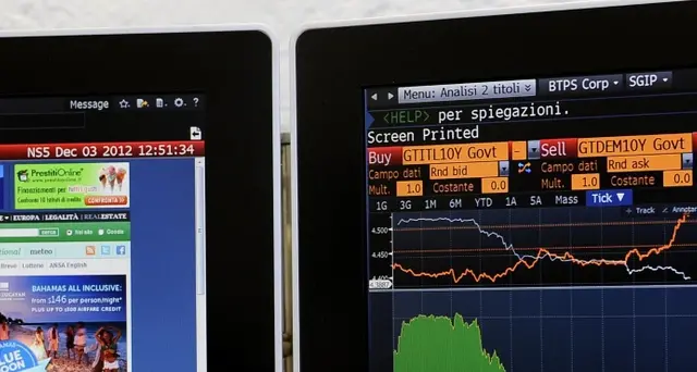 Spread Btp/Bund apre in rialzo a 310