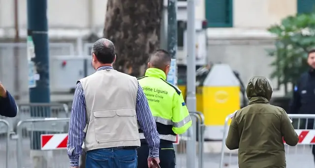 Sfollati rientrati nelle case per 2 ore