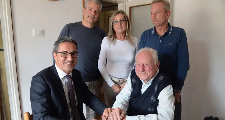 Bruno Bertoldi compie 100 anni, gli auguri di Kompatscher