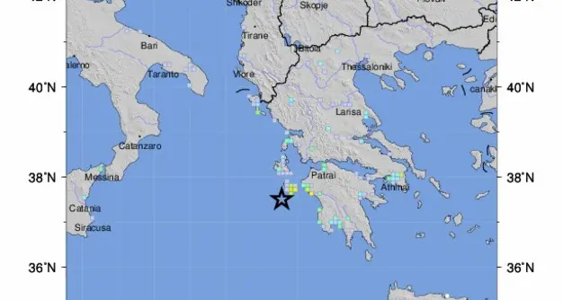 Terremoto di magnitudo 6.8 in Grecia