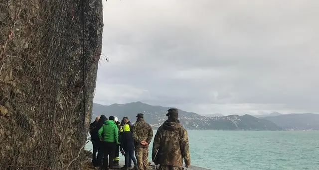 Genio Militare su strada Portofino