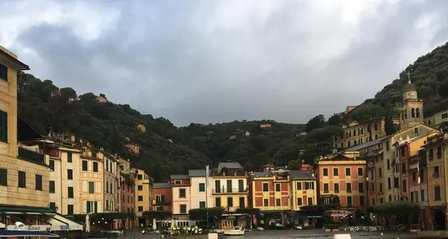 Portofino, chiuso sentiero emergenza