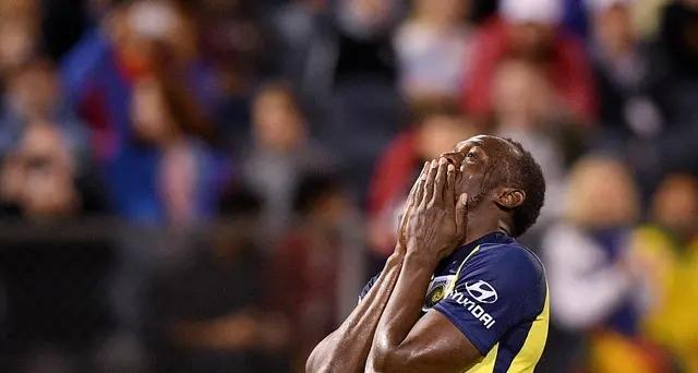 'Sfuma' il sogno del calcio di Bolt