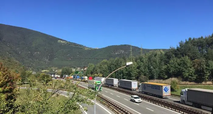 Brennero, il traffico pesante è da record