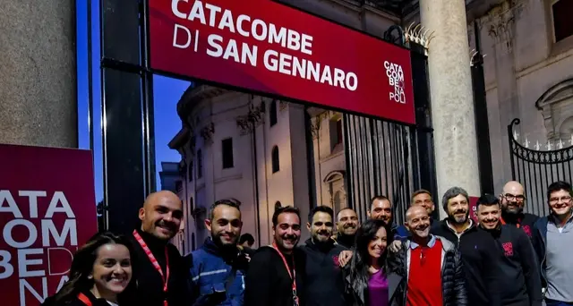 Catacombe Napoli, Fico: sono con voi