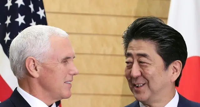 Pence a Tokyo, incontro con Abe