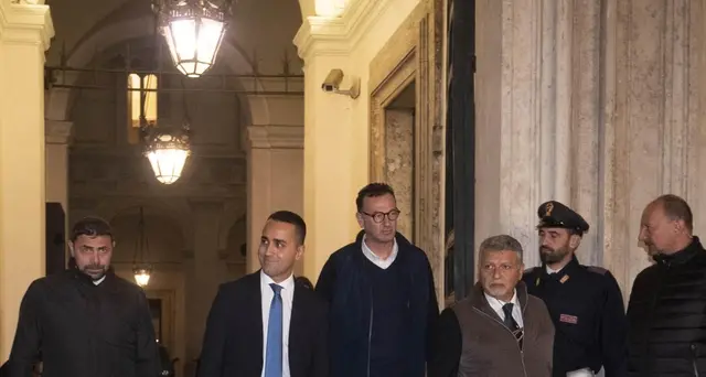 Vertice P.Chigi Conte, Di Maio, Salvini